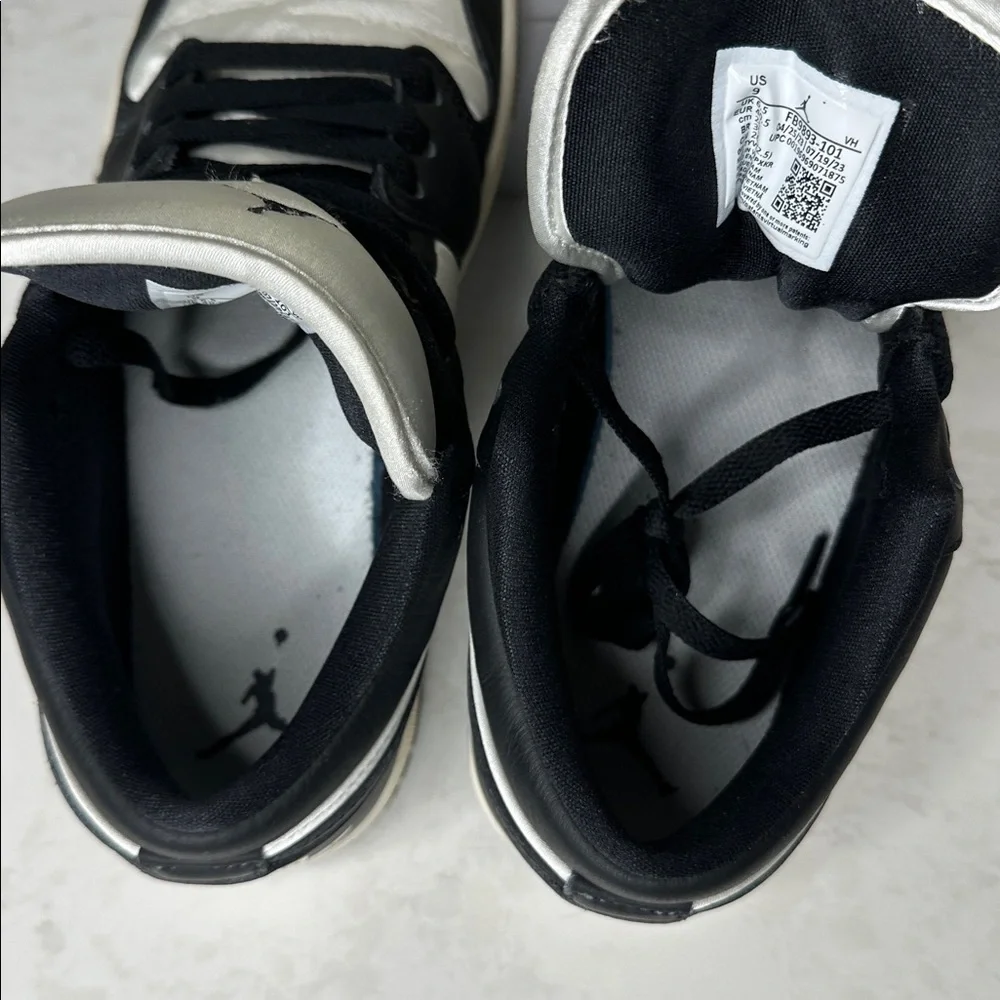 Nike Sail and Black Air Jordan 1 Low SE
